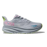 Hoka Clifton 9 Womens Running Shoes: Gull/Sea Ice