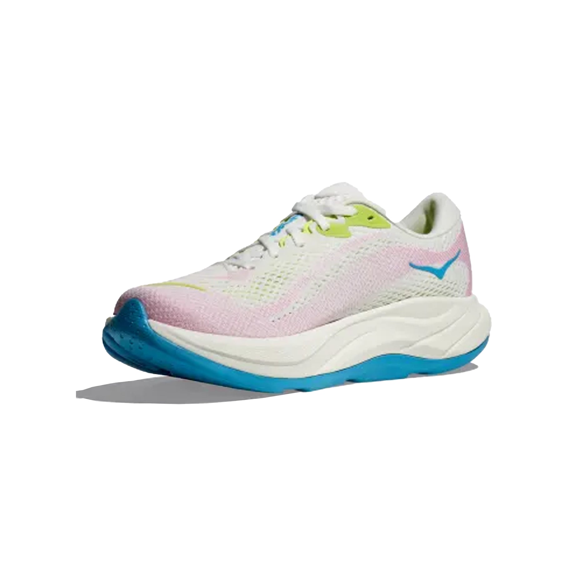 Hoka Rincon 4 Womens Running Shoes: Frost/Pink Twilight