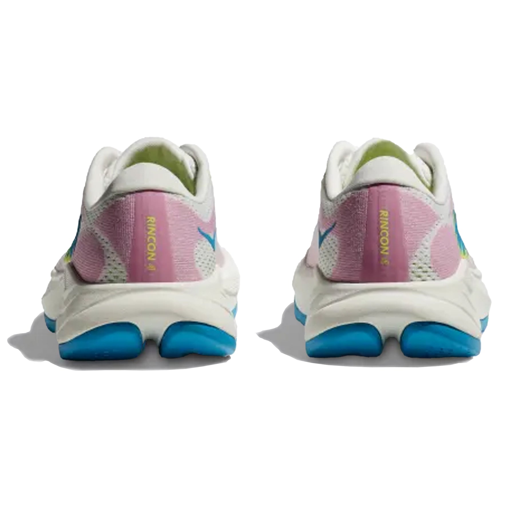 Hoka Rincon 4 Womens Running Shoes: Frost/Pink Twilight