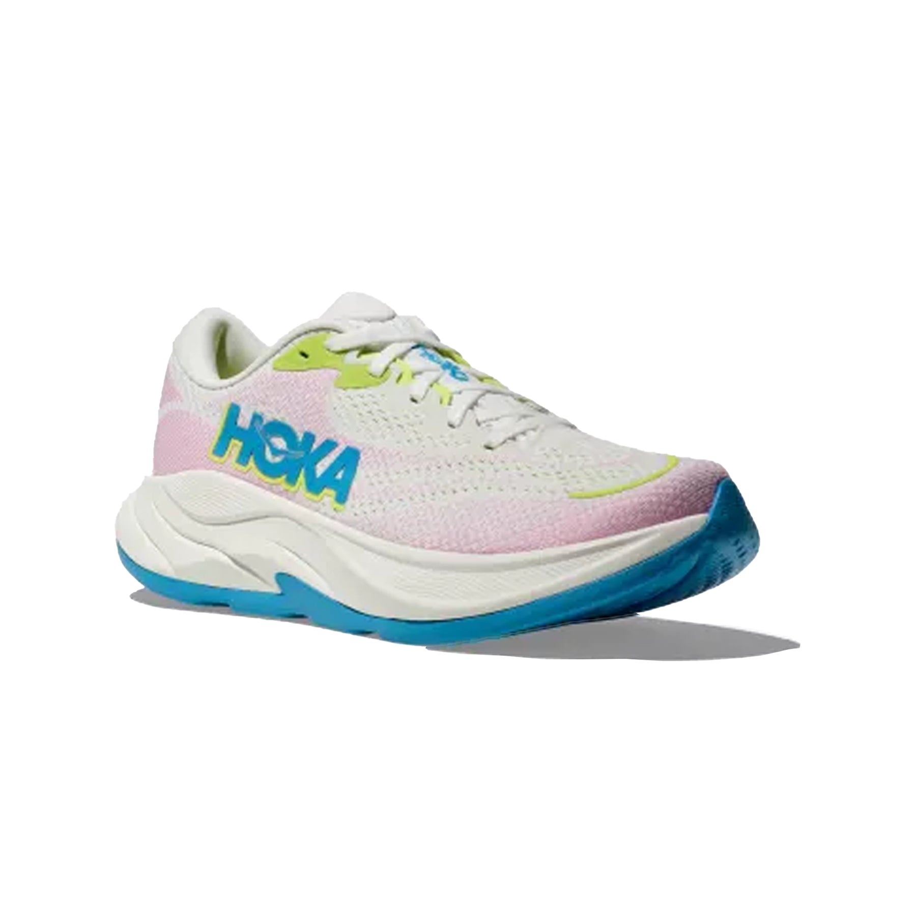 Hoka Rincon 4 Womens Running Shoes: Frost/Pink Twilight