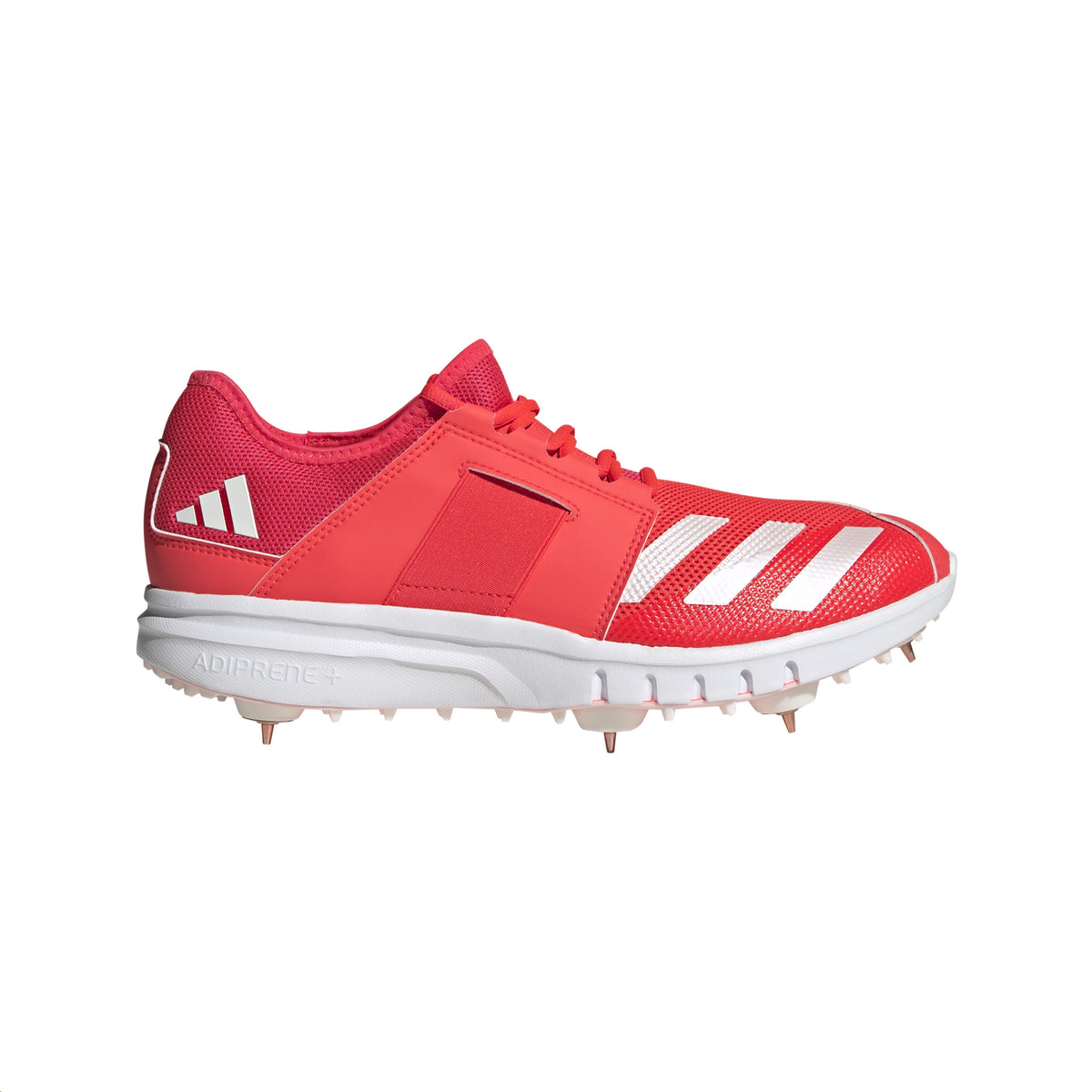 Adidas Howzat Spike Adult Cricket Shoes: Lucid Red