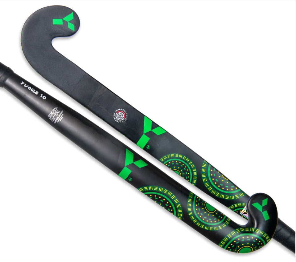 Y1 GLB 50 Hockey Stick 2023: Green