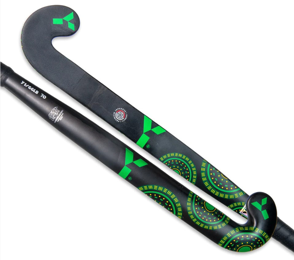 Y1 GLB 70 Hockey Stick 2023: Green