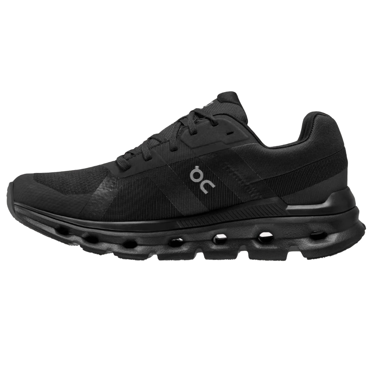 On Cloudrunner Waterproof Womens Running Shoes: Black