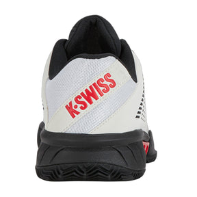 K Swiss Court Express HB Light 3 Mens Tennis Shoes:White/Limo/Red