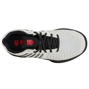 K Swiss Court Express HB Light 3 Mens Tennis Shoes:White/Limo/Red
