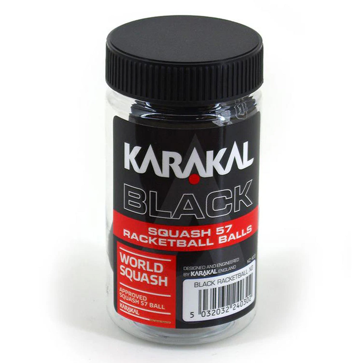 Karakal Black Competition 57 Racketball Balls x 2