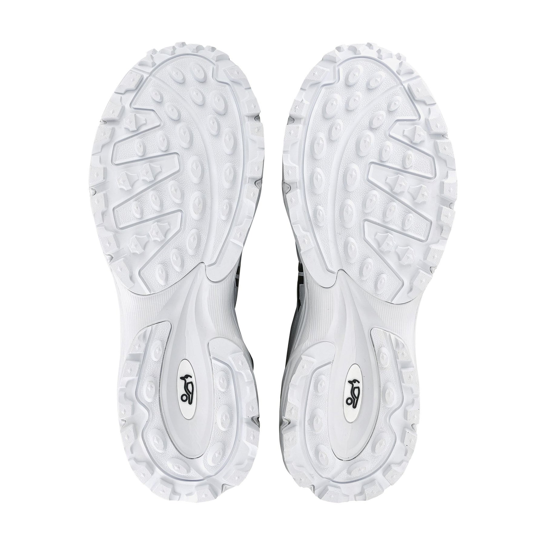 Kookaburra KC 3.0 Junior Rubber Cricket Shoes 2025: White/Gold