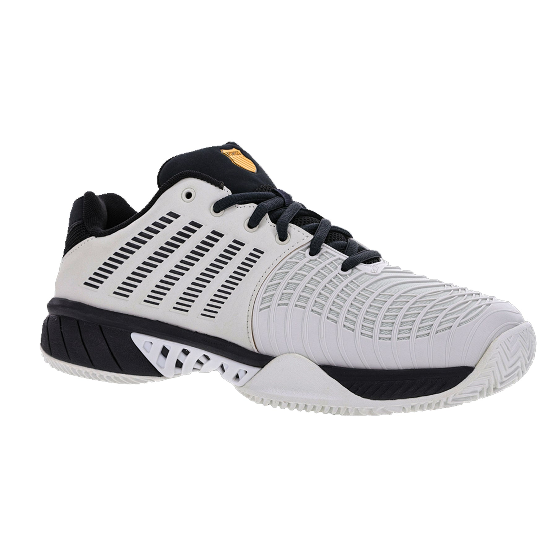 K Swiss Express Light 3 HB Mens Tennis Shoes: Barely Blue/Amber Yellow