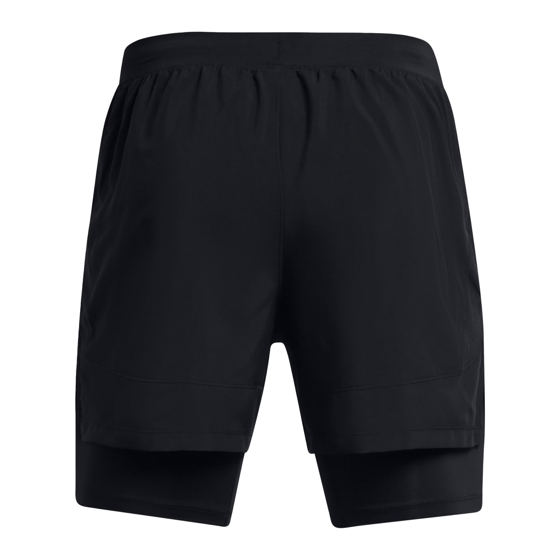 Under Armour Mens Launch Run 5inch 2-in-1 Running Shorts: Black