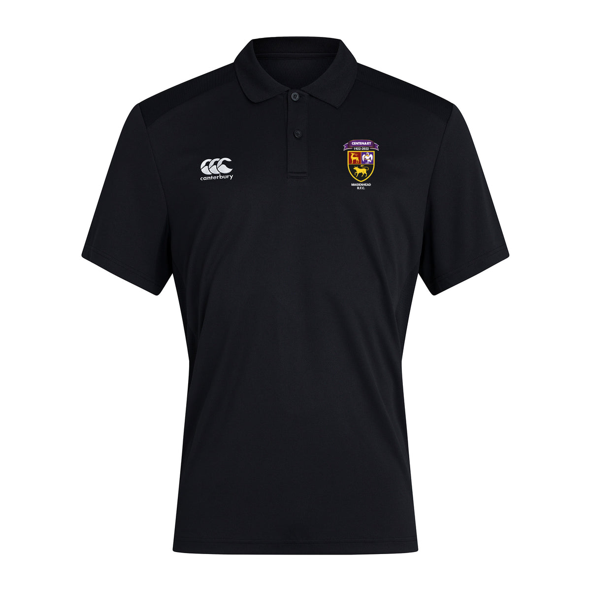 Maidenhead RFC Canterbury Club Dry Polo: Black