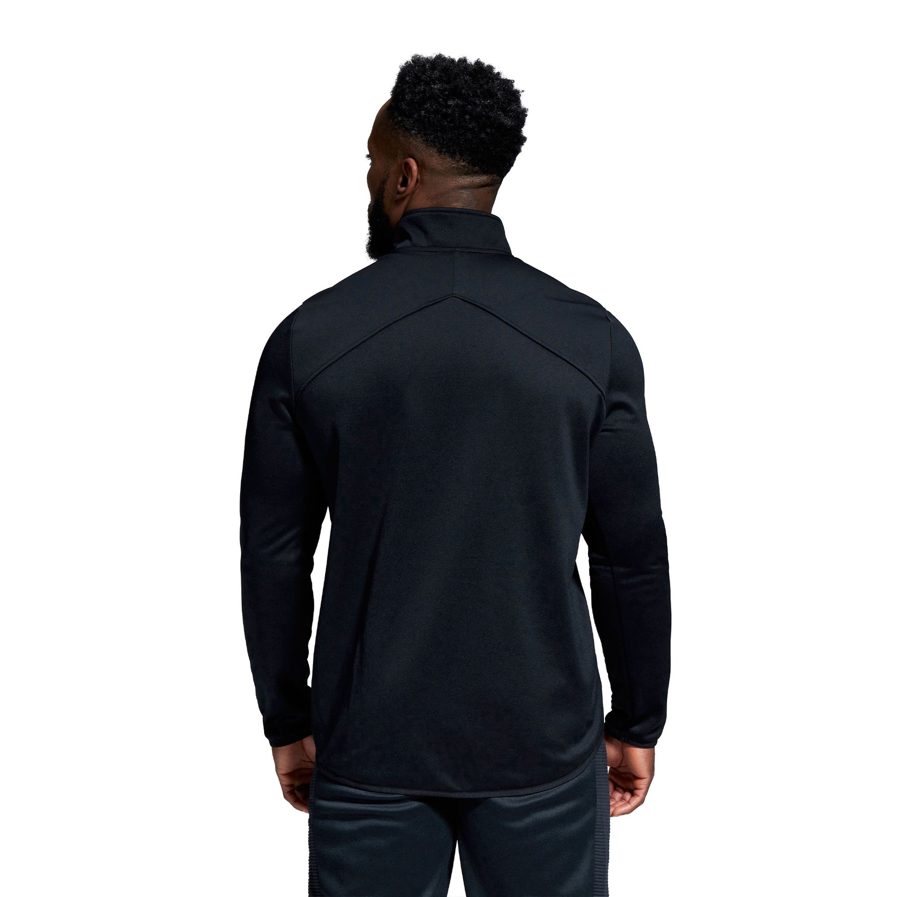 Marlow RFC Men's Club Qtr Zip Midlayer: Black
