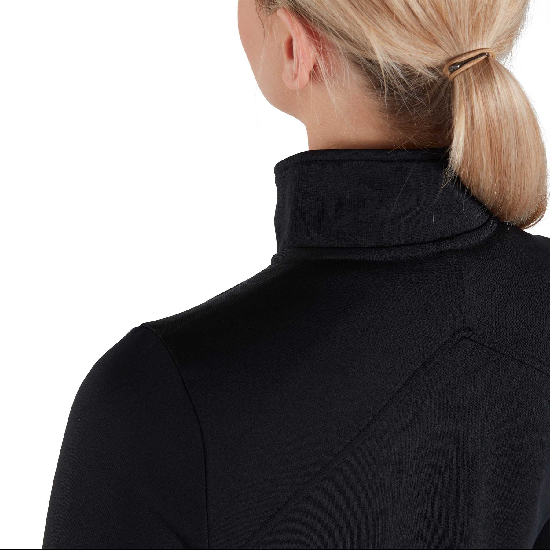 Marlow RFC Women's Club Qtr Zip Midlayer: Black