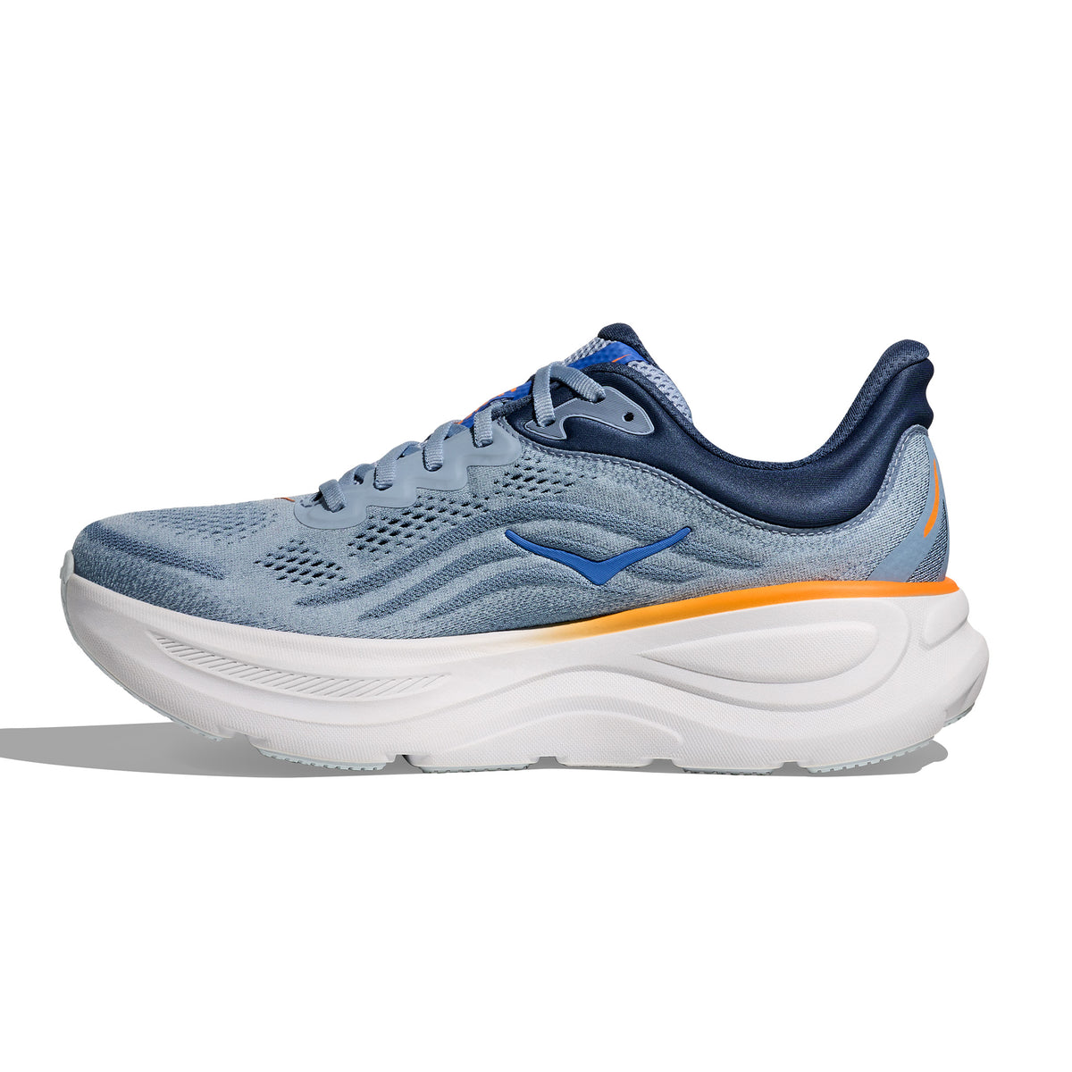 Hoka Bondi 9 Mens Running Shoes: Drizzle/Downpour