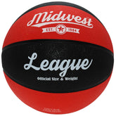 Midwest League Basketball: Black/Red