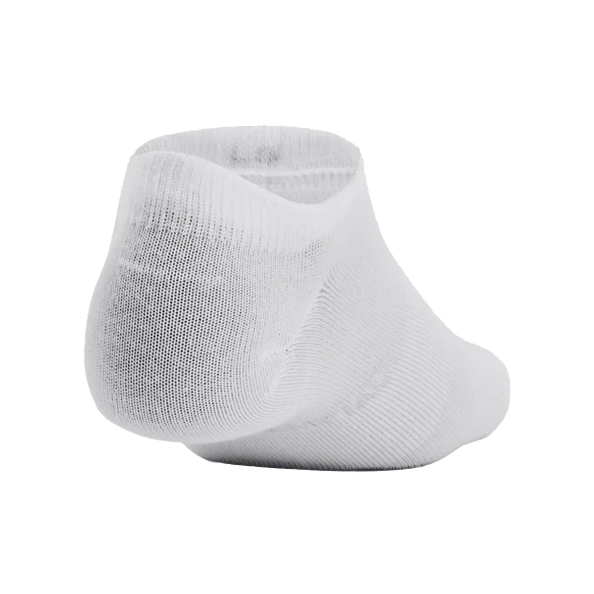 Under Armour No Show Socks 6 Pack: White