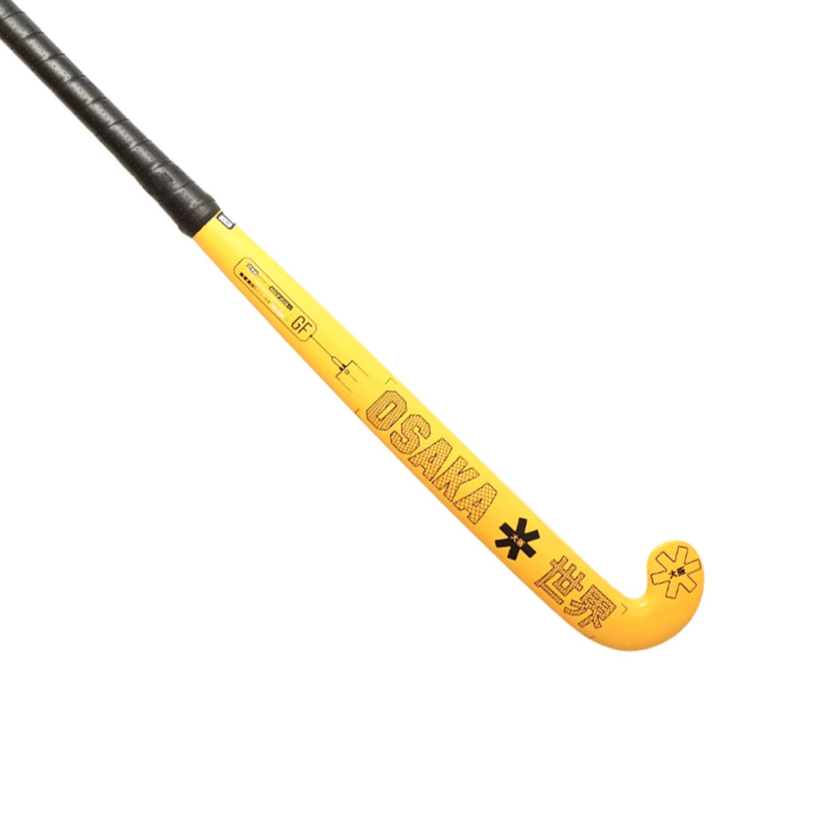 Osaka Indoor Vision GF Pro Bow Hockey Stick 2022: Honey Comb