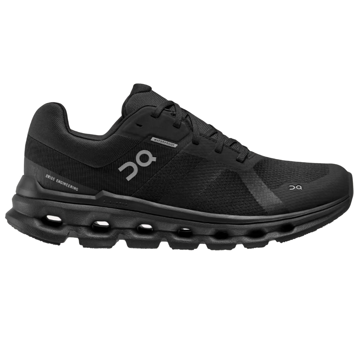 On Cloudrunner Waterproof Mens Running Shoes: Black