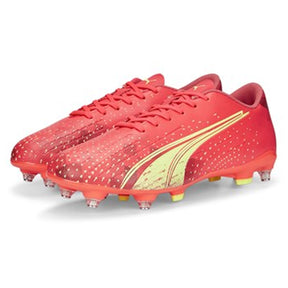 Puma Ultra Play MxSG Football Boots: Fiery Coral