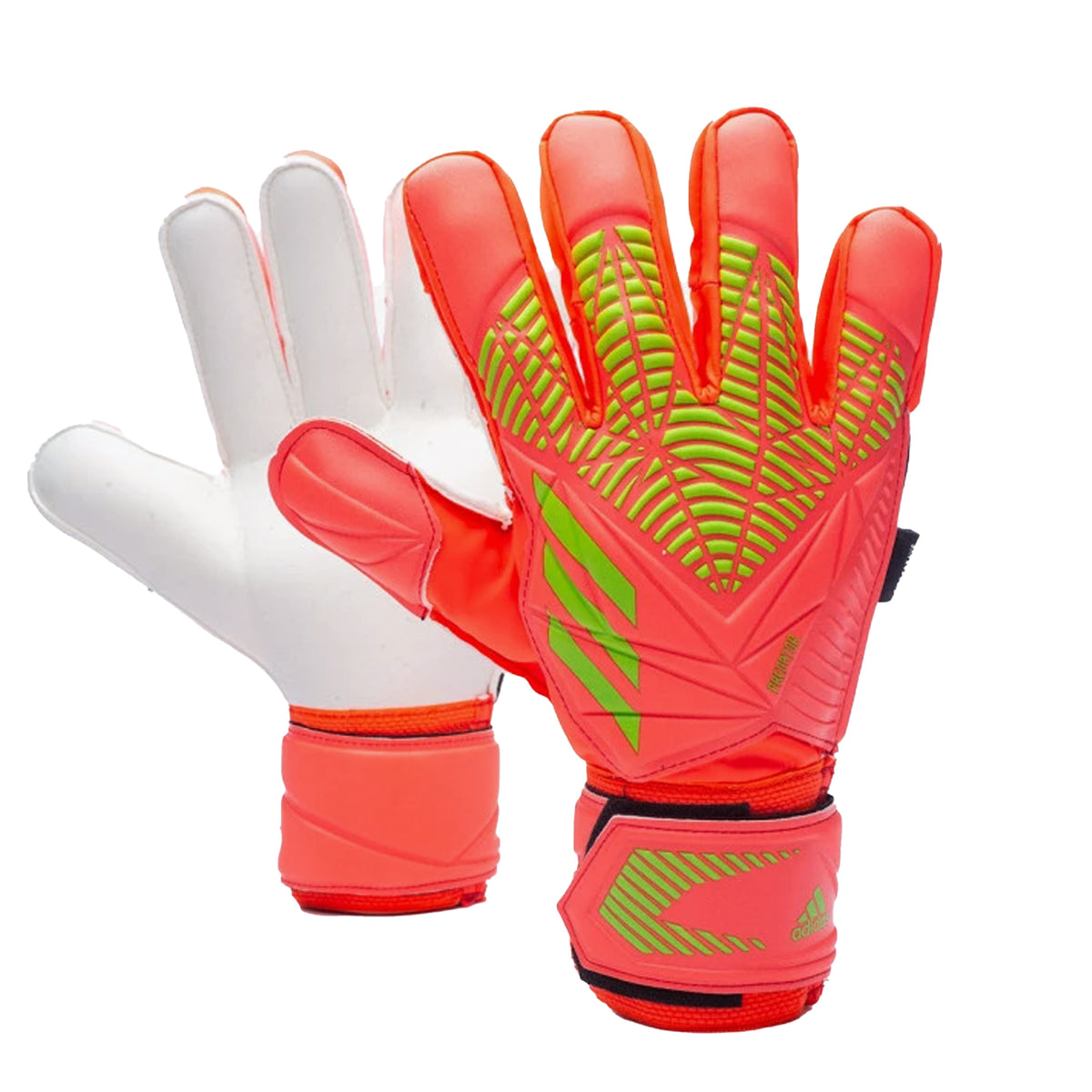 Orange adidas goalkeeper gloves outlet