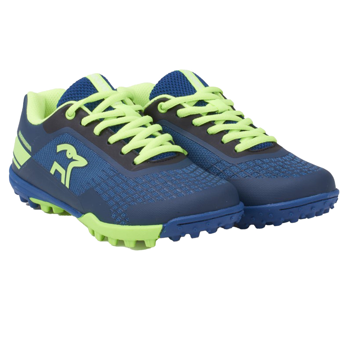 Kookaburra Orbit Junior Hockey Shoes: Blue/Yellow