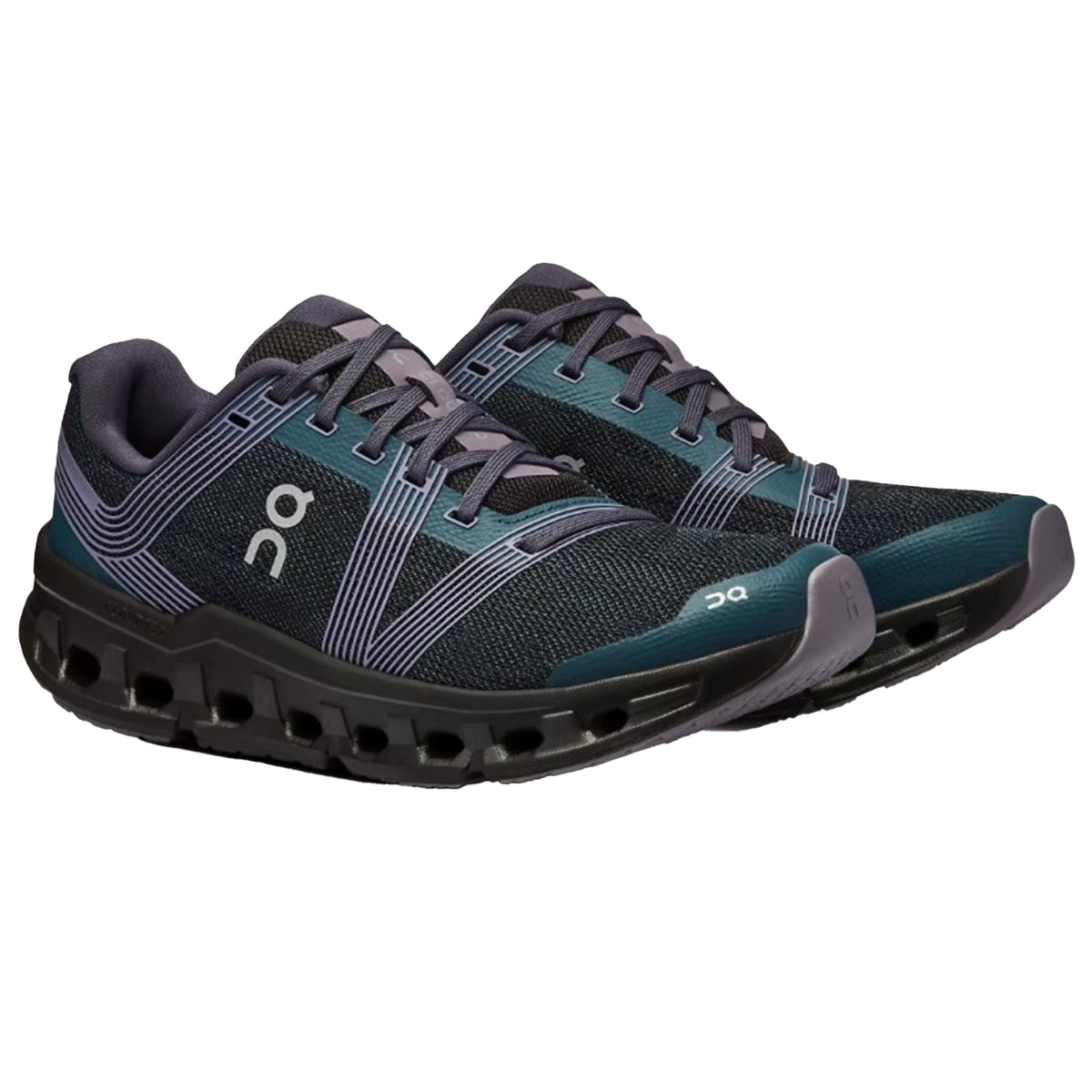 On Cloudgo Womens Running Shoes: Storm/Magnet