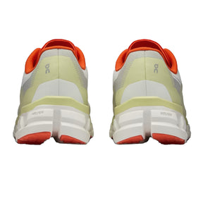 On Cloudflow 4 Womens Running Shoes: White/Hay