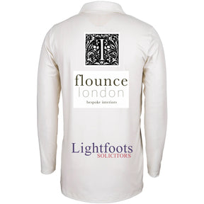 Cookham Dean CC Performance Shirt Long Sleeve: Ivory