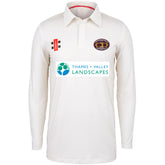 Cookham Dean CC Performance Shirt Long Sleeve: Ivory