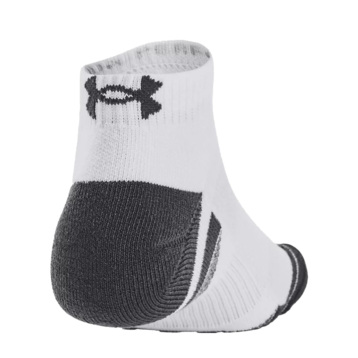 Under Armour Performance Tech Low Cut Socks: White