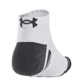 Under Armour Performance Tech Low Cut Socks: White