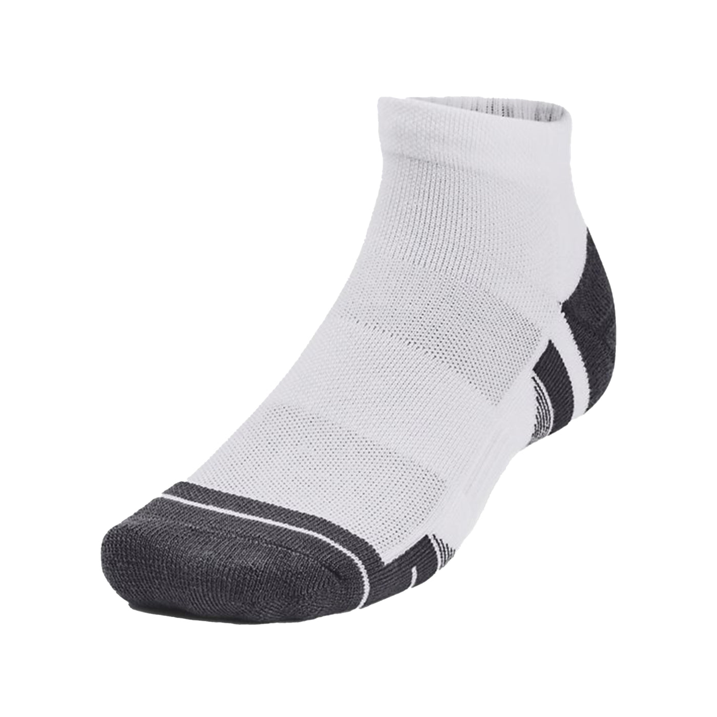 Under Armour Performance Tech Low Cut Socks: White