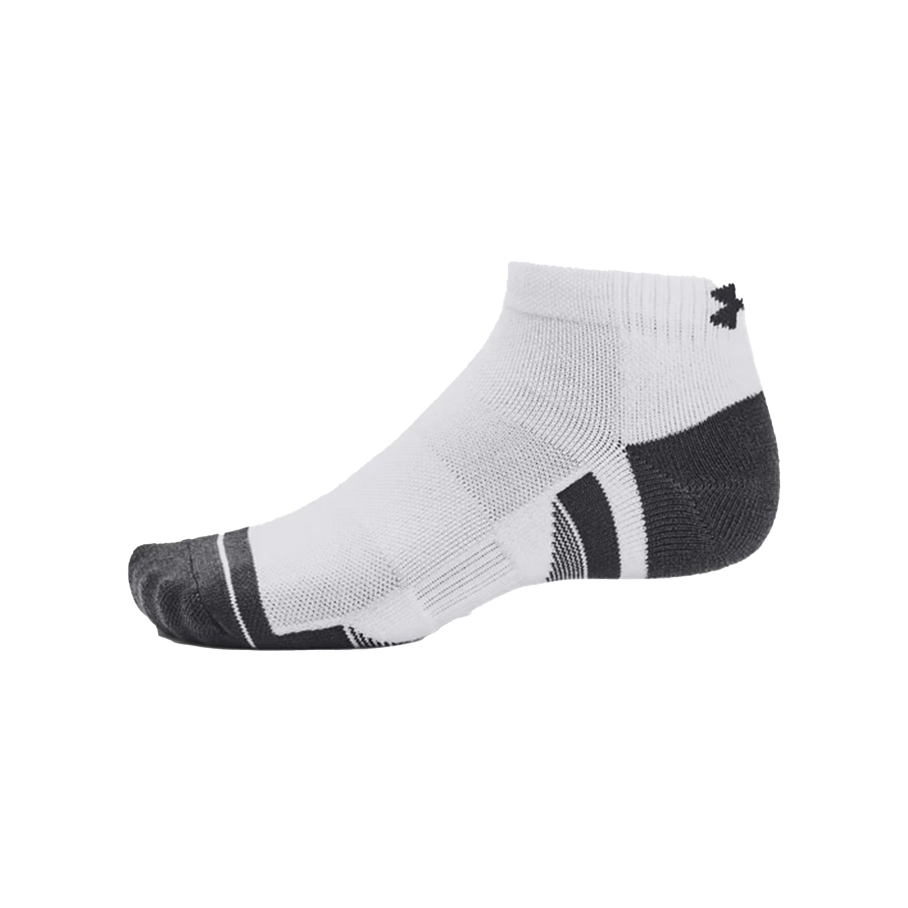 Under Armour Performance Tech Low Cut Socks: White