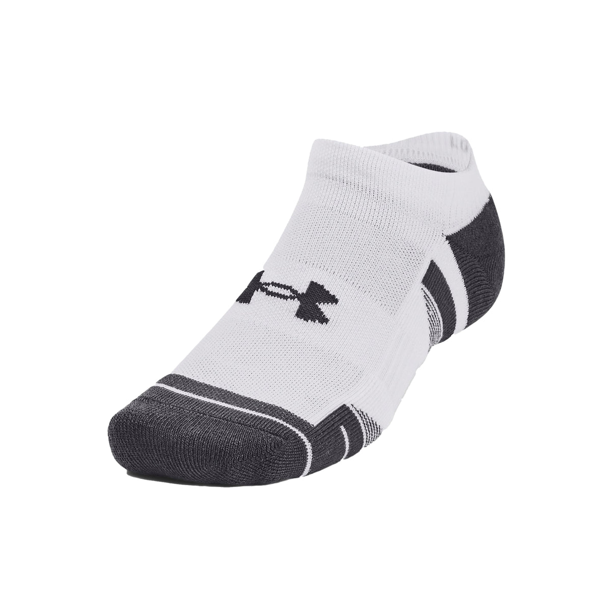 Under Armour Performance Tech No Show Socks: White