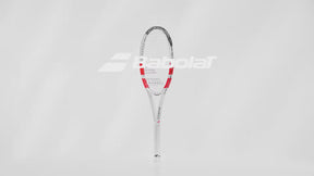 Babolat Pure Strike 26 Tennis Racket: White/Red/Black