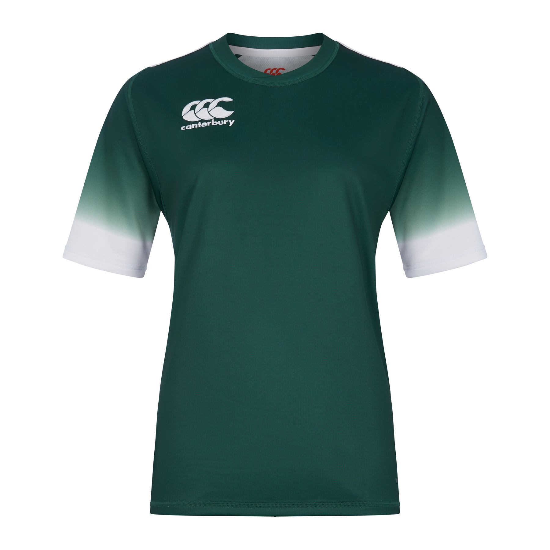 Canterbury Womens Vapodri Club Jersey: Forest Green/White