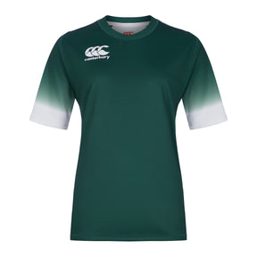 Canterbury Womens Vapodri Club Jersey: Forest Green/White