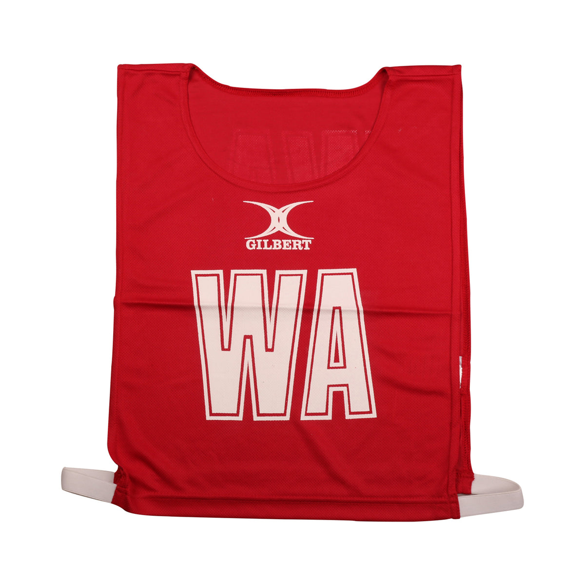 Netball Bib Gilbert Red