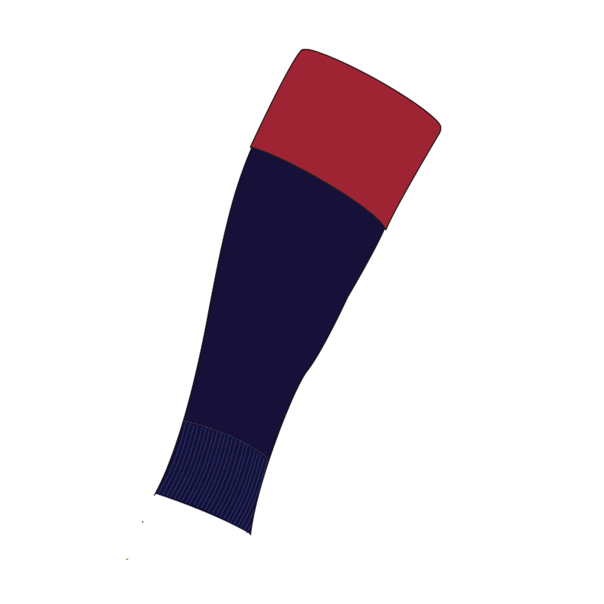 Royal Grammar School Senior Games Socks Navy Footless