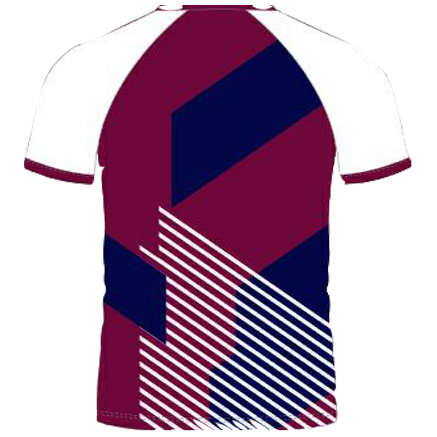 Royal Grammar School Senior T shirt: Maroon Athletic Fit