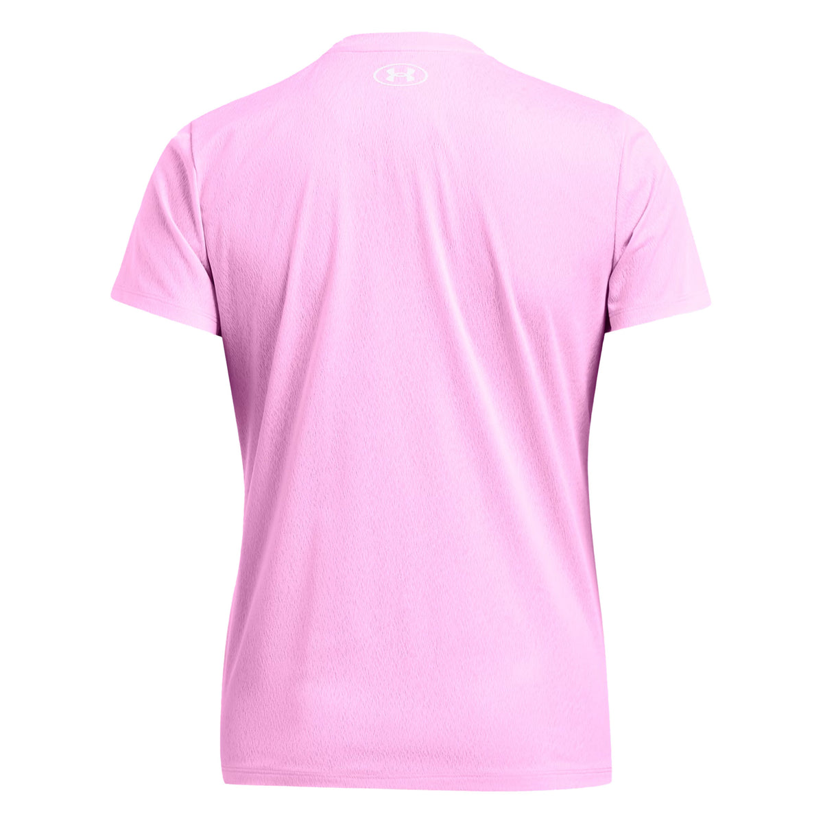 Under Armour Womens Tech Riddle SSC Tee: Stella Pink/White