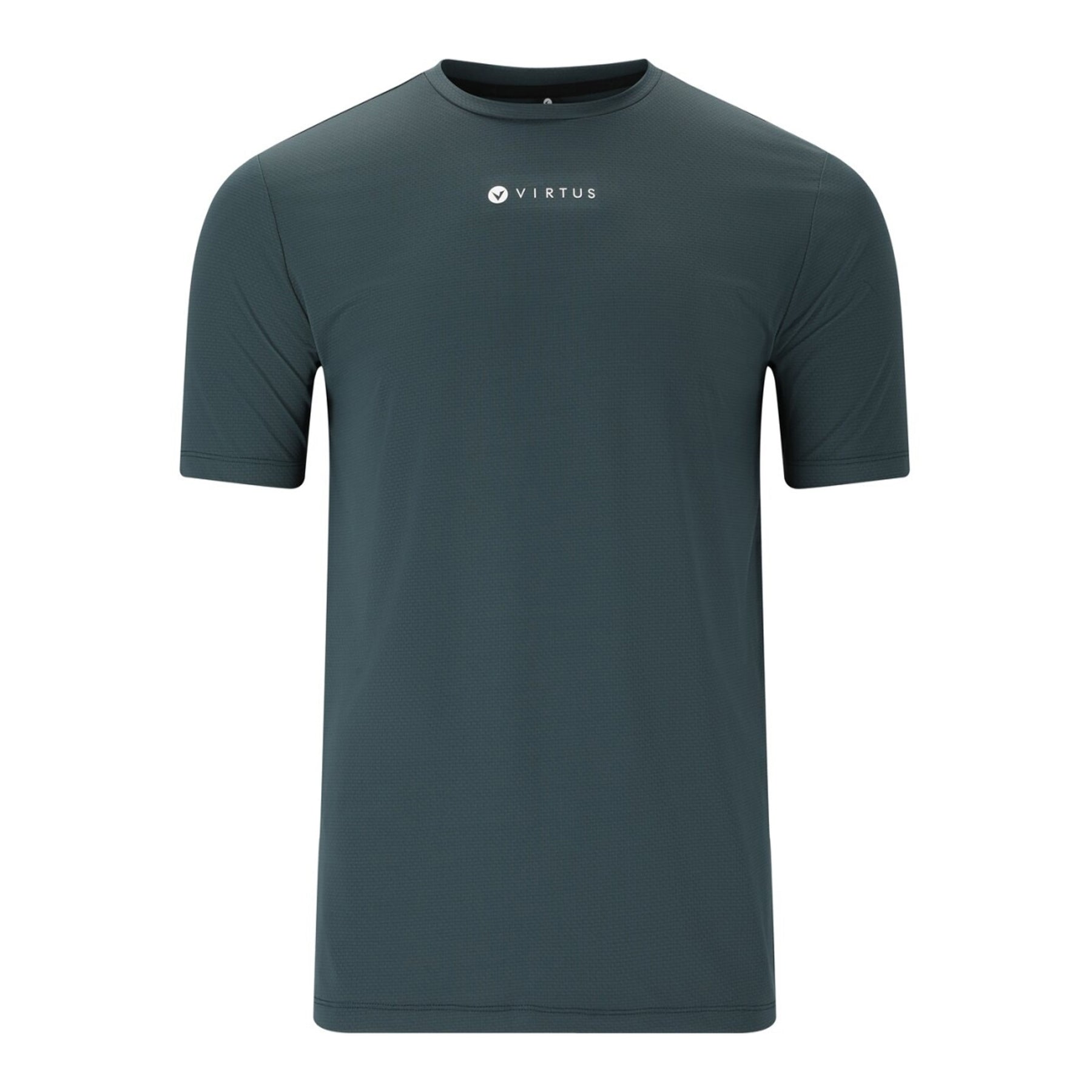 Virtus Roger Mens Hyperstretch Short Sleeve Tee: Stormy Sea