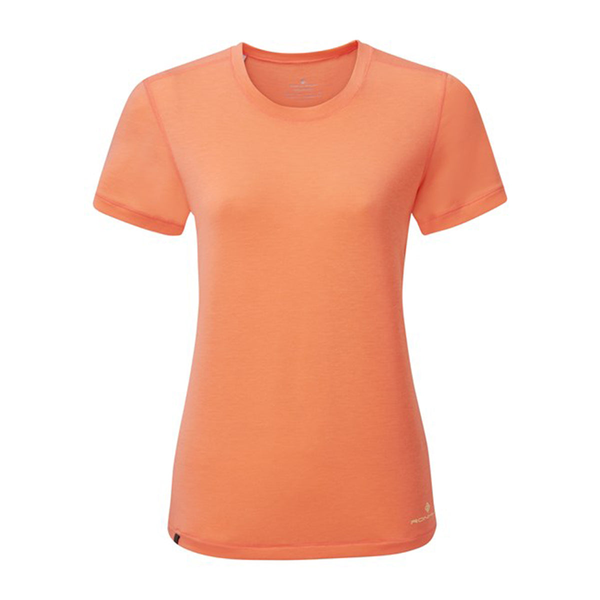 Ronhill Womens Life Tencil T Shirt : Peach Marl