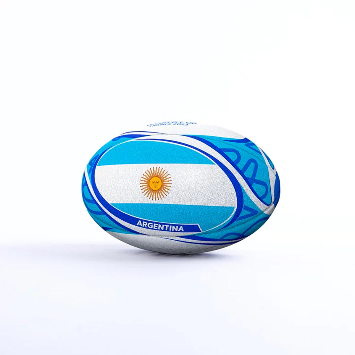 Gilbert Argentina Rugby World Cup 2023 Supporter Rugby Ball - Size 5