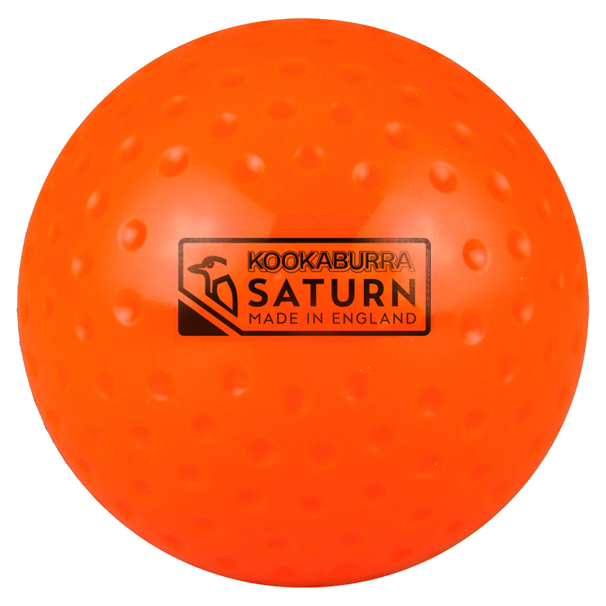 Kookaburra Saturn Dimple Hockey Ball: Orange