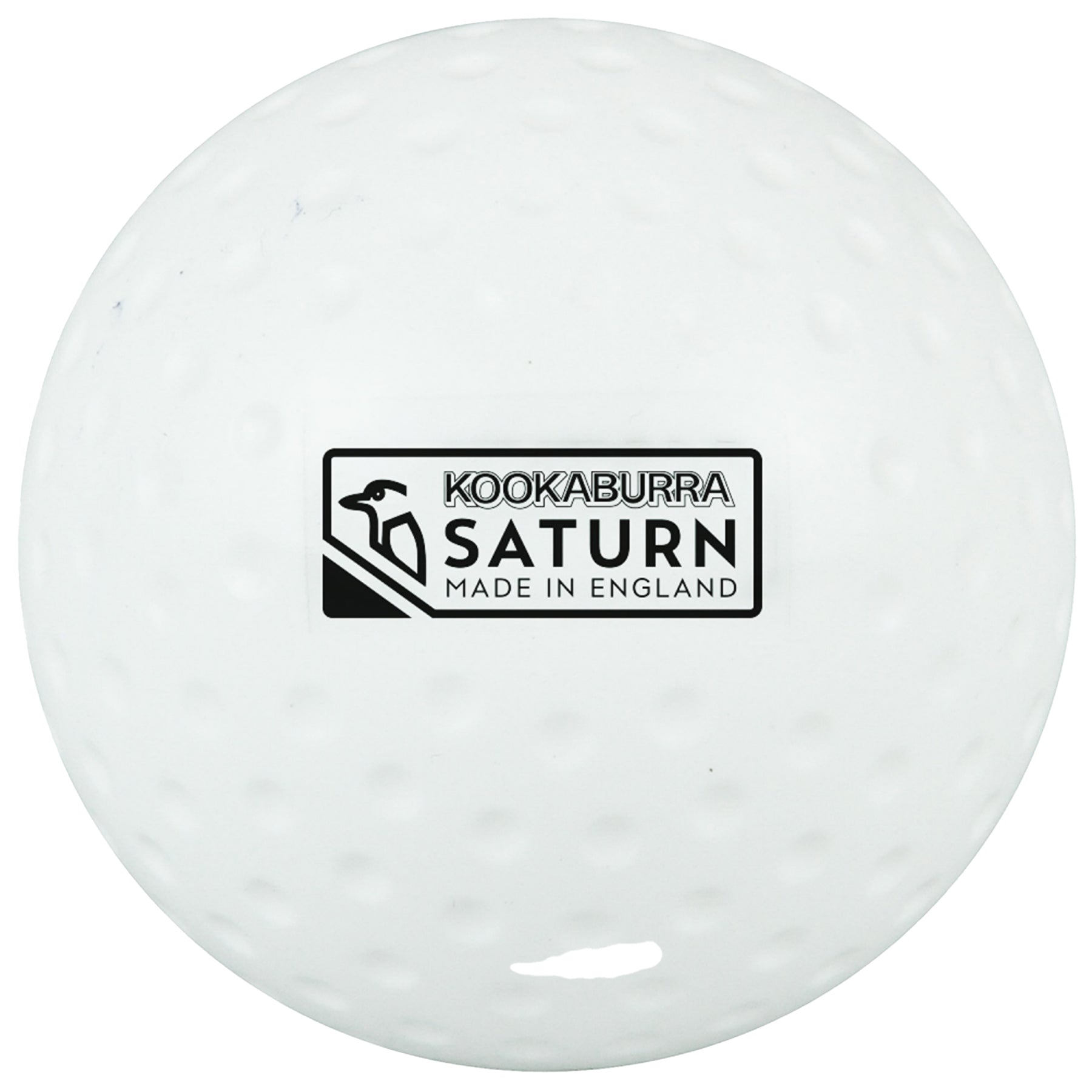 Kookaburra Saturn Dimple Hockey Ball: White