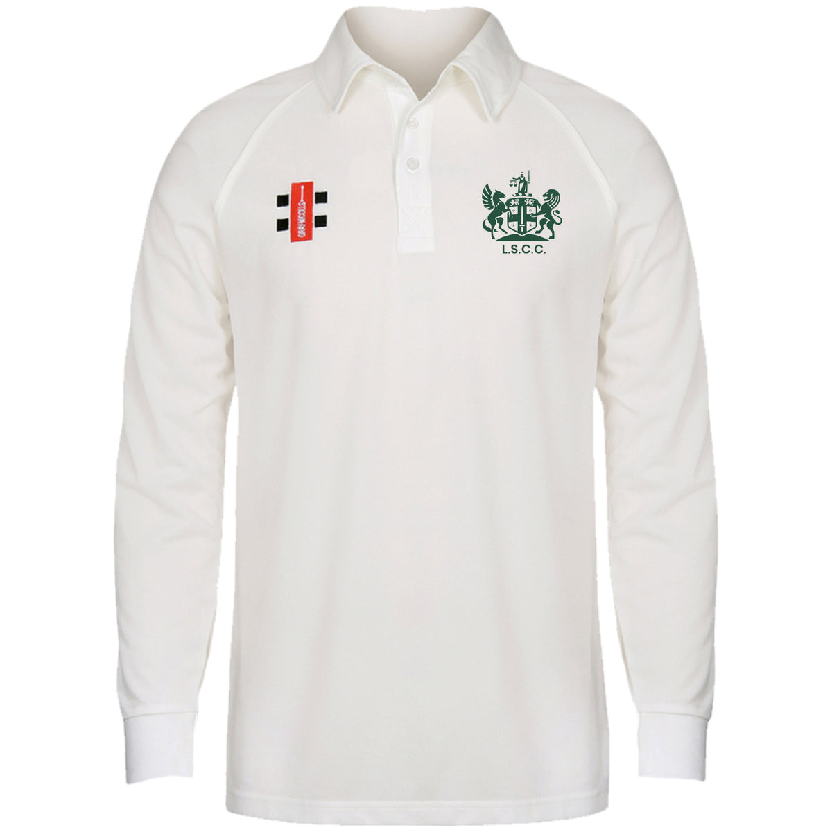 Law Society CC Matrix V2 Long Sleeve Cricket Shirt: Ivory