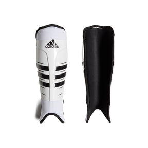 Adidas Hockey Shin Pads: White/Black