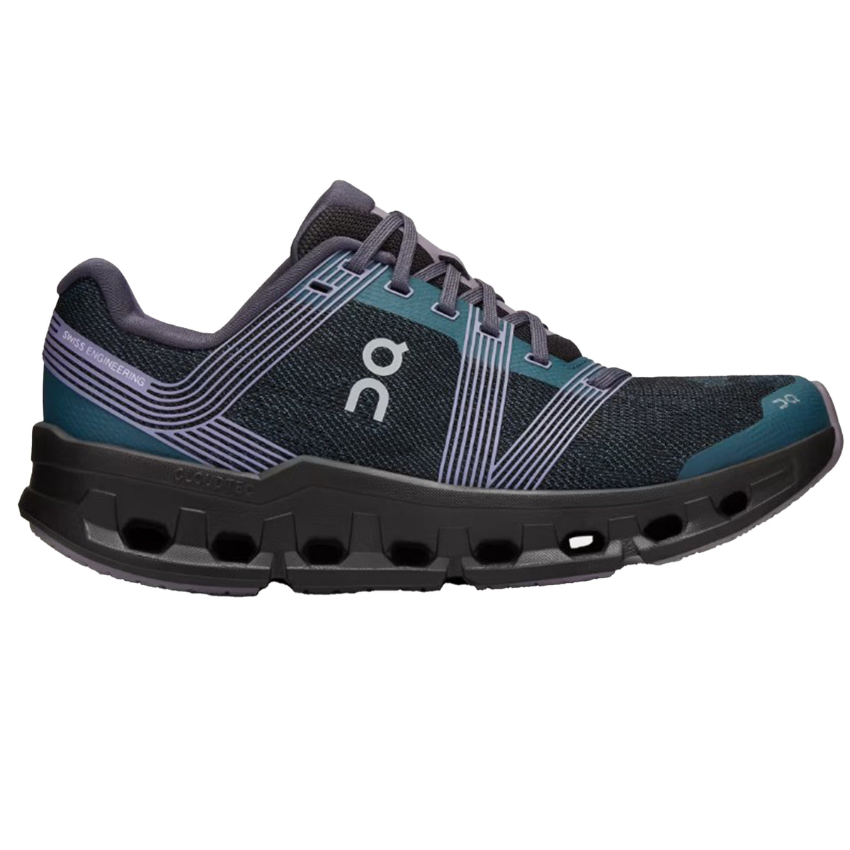 On Cloudgo Womens Running Shoes: Storm/Magnet