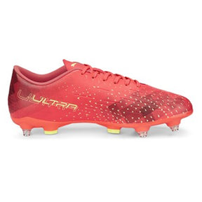 Puma Ultra Play MxSG Football Boots: Fiery Coral